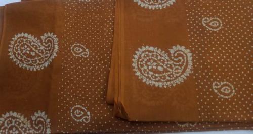 PL COTTON SAREES WITH WAX DOT PRINT DESIGNS